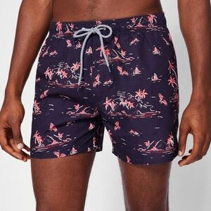 TED BAKER "Tempy Island" Print Swim Sz XL/ Ted Size  5